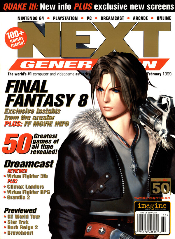 Next Generation Issue 50 (February 1999) cover
